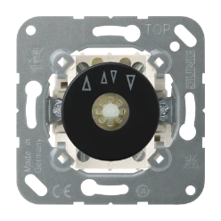 Jaloezieschakelaar Basiselementen JUNG Jalouzie draaischakel./impuls- gever 2-polig 1234.20