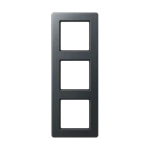 Afdekraam schakelmateriaal JUNG AF583BFANM