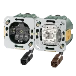 Schakelaar/wandcontactdoos combinatie Jung STEK-K127