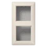 Opbouwbak inbouwschakelmateriaal Jung AS 582 A W