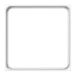 Overgangsafdekplaat schakelmateriaal Jung LS 981 Z WW