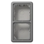 Opbouwbak inbouwschakelmateriaal Jung CD 582 A GR