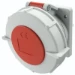 CEE-contactdoos, aanbouw TwinCONTACT Mennekes Inb. WCD 32A 5P 6H 400V IP67 TwinCONTACT 1820
