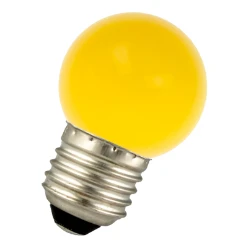 LED-lamp LED Party bulb BAILEY LED BALL G45 E27 220-240V 1W YELLOW 80100035279