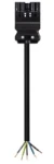 Patchkabel voor insteekbare gebouwinstallatie Wieland Eca PVC 90gr