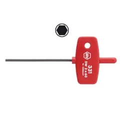 WIHA Inbussleutel Sleutelgreep 331 gezwart 2,5x60mm