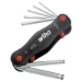 Binnenzeskantsleutelset Handgereedschap Wiha WIHA Inbussleutelset Kogelkop MagicRing PocketStar Mini uitklaphouder 22023033