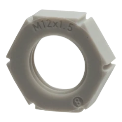Wartelmoer kabel-/buisinvoer Contramoeren WISKA CONTRAMOER KUNSTSTOF M12X1,5, GRIJS 563500