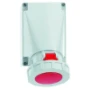 CEE-wandcontactdoos CEE-wandcontactdoos Bals 1112 WCD 6H 63A 5P 400V IP67 170x118 Ni B0001112