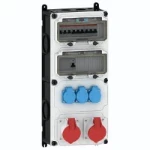 CEE-contactdoos combinatie (IEC 60309) Bals Robuuste Wandverdeler Extra Large