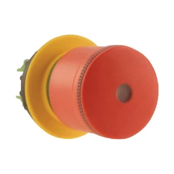 NOOD-UIT, rood, 30mm, trekontgrendeld, verlicht, 22,5 mm montagegat