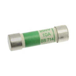 Zekering, hoge snelheid, 30 A, AC 250 V, DC 250 V, 14 x 51 mm, BS