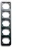 Afdekraam schakelmateriaal Alpha nea ABB Busch-Jaeger Afdekraam, 5-voudig, voor verticale montage, a-platin. 2CKA001754A1694