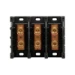 Distributie-klemmenblok Bussmann Low Voltage UL Eaton Klemmenaansluitblok, laagspanning, 255 A, AC 600 V, DC 600 V, 3P, UL 16301-3