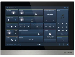 H8237-4B-03 Welcome IP -Touch 10 Zwart, LAN/WLAN, met ruimtetemperatuu