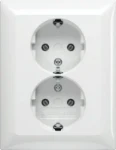 Wandcontactdoos ABB Busch-Jaeger 202 EUJR-914