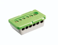 Klemmenblok PE 3x6mm²+3x16mm²