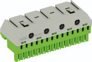 Terminal block PE 14*1,5-4mm²+4*25mm² screwless