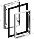 Componenten voor opstelling/koppeling voor kast/lessenaar ABB Componenten TZ609