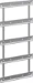 Montagetoebehoren (kast/lessenaar) UK600 ABB Componenten DIN-rail binnenwerk, 5-rijen, UK65 2CPX031122R9999