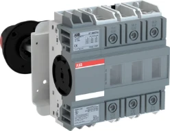 Lastscheider 3P, 160 A door montage, inclusief bediening