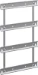 Montagetoebehoren (kast/lessenaar) UK600 ABB Componenten DIN-rail binnenwerk, 4-rijen, UK64 2CPX031121R9999