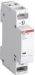 Installatiehulpschakelaar modulair Magneetschakelaar / ESB / EN ABB Componenten Modulaire installatiemagneetschakelaar 2 NC contacten Spoelspanning: 2 1SBE121111M0102