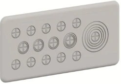 Flensplaat voor metrische wartels