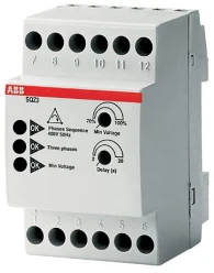 Fase en fasevolgorde relais spanningsmeetrelais