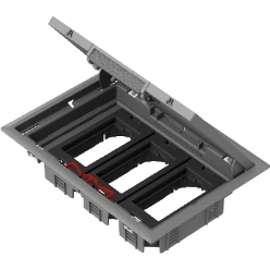 Montagedoos vloergoot OptiLine 45 SCHNEIDER ELECTRIC OPTILINE VLOERDOOS 6 MODULEN ISM50636