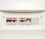 Groepenkast, geassembleerd ABB Installatiedozen en -kasten ZV16-H42.C5.CW
