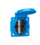 Toestelcontactdoos geaard 1661050 ABL Connectivity 1661-050 WCD RA INB 1V 50X 50X50MM 1661050