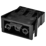 Apparatuuraansluiting voor insteekbare gebouwinstallatie Adels 3-polig, geintegreerde vergerendeli