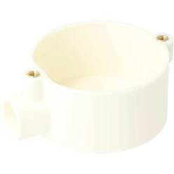 Doos voor montage op de wand/plafond Lasdozen Traditioneel Attema Einddoos met achterinvoer   16 mm AT2031