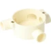 Doos voor montage op de wand/plafond Lasdozen Traditioneel ATTEMA TOP-T-DOOS   16 MM 2X RECHTS 1X LINKS 1X ONDER AT2201