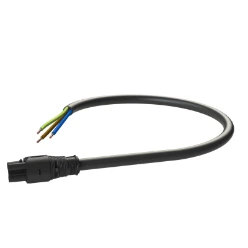 AW Snoer Female-open 0,3m, 3G2,5 zw. Eca