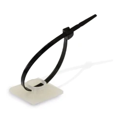 Bevestigingssokkel en -element voor kabelbundelband Plakzadels MEPAC PLAKZADEL 19X19MM TRANSPARANT 452120
