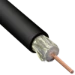 Coaxkabel Telass100 coaxkabels Bedea Telass100 coax zwart PE hasp 801085