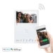 Binnenpost deurcommunicatie Mini Comelit Monitor MINI handsfree WiFi wit, SBTOP 6741W