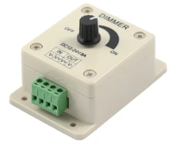 Led Dimmer Potmeter Opbouw 12/24V 8A