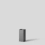 Standaard voor tuin-/voetpadverlichtingsarmatuur  BEGA 84000 MAST BOLDERARM 160X160MM 84000