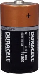 Standaard batterij (niet oplaadbaar) Batterij Duracell DURACELL ALKA PLUS POWER D X2 80291300