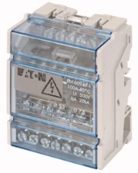 Distributie-klemmenblok Aansluitmateriaal EATON HH AANSL.BLOK 6MOD.   4P 125A 1015206