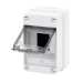 Groepenkast, leeg INSTALLATION BOX Gewiss SURFACE ENCLOSURE 4M.IP55 GW40001