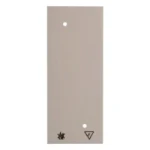 Bodemplaat schakelmateriaal Hager Opbouwserie