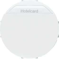 Hotelkaart-relaisschak. berker R.Classic polarwit