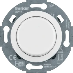 Universele draaidimmer comf (R, L, C, LED), soft-klik, berker 1930, pw