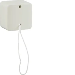 Installatieschakelaar berker HAGER TREKSCHAKELAAR, WIT, GLANZEND, OPBOUW 61390640