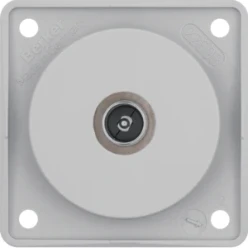 Antennecontactdoos berker HAGER ANTENNES VERBINDINGSDOOS TV, GRIJS, MAT, INTEGRO 945112516