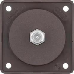 Antennecontactdoos berker HAGER ANTENNES VERBINDINGSDOOS SAT, BRUIN, MAT, INTEGRO 945192501